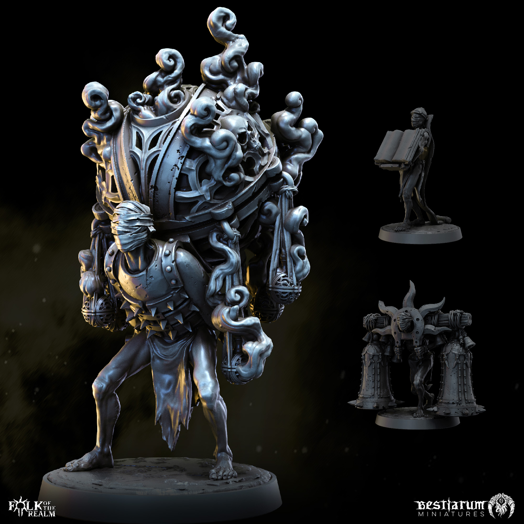 Husk Attendants x3 | Folk of the Realm | NPC